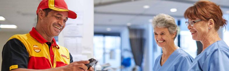 cooperation with the courier company - DHL Parcel Poland